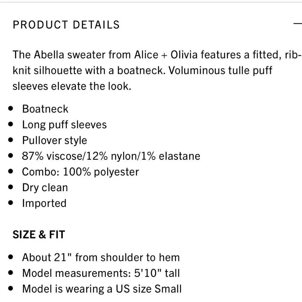 Alice and Olivia sweater - Picture 11 of 12